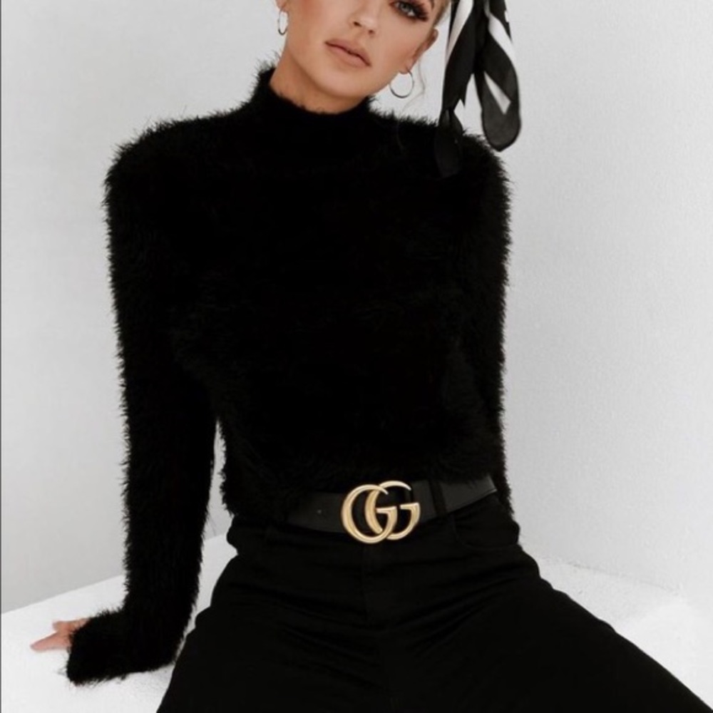 Tiger Mist ebony sweater